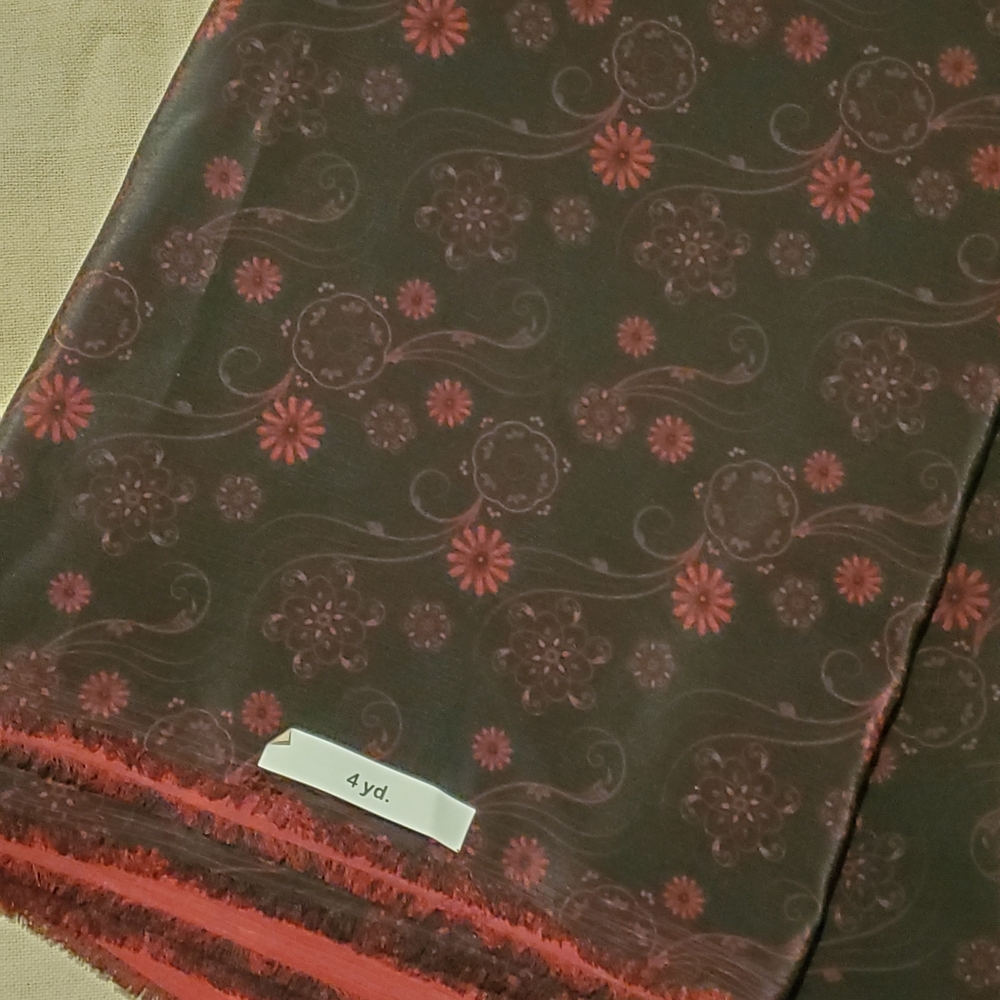 4 yards New!Polyester Fabric